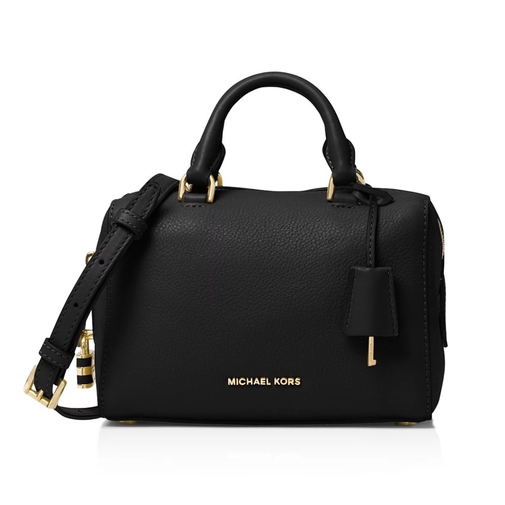 RARE Michael Kors Nano/Mini Kirby Crossbody Satchel Purse With Lock and Key